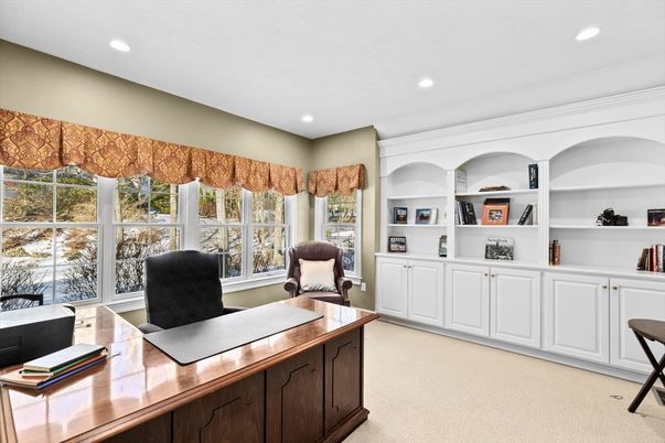 Home Office, Interior, Recessed Lighting