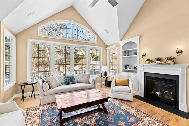 Fireplace, Interior, Living room, Wood Texture Flooring
