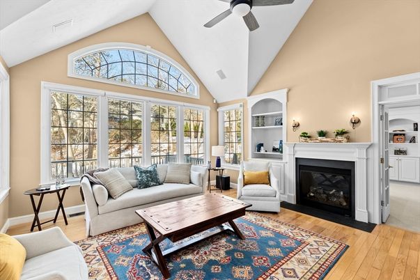 Fireplace, Interior, Living room, Wood Texture Flooring