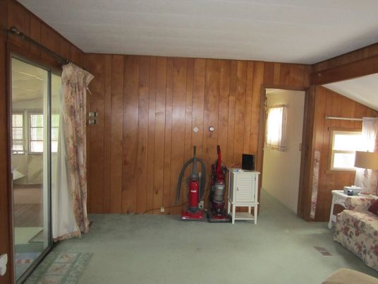 Empty room, Interior, Wooden Walls