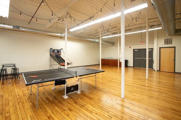 Game Room, Interior, Wood Texture Flooring