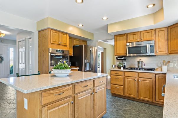 Interior, Kitchen, Recessed Lighting, Stainless Steel Appliances
