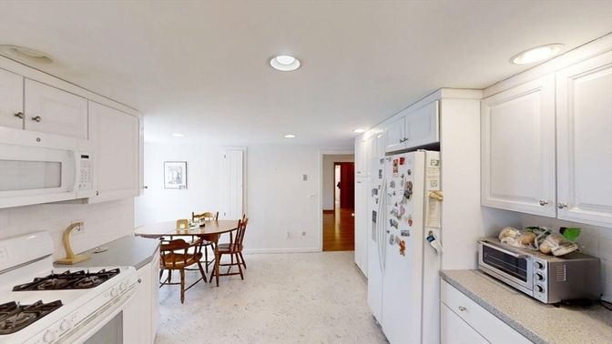 Dining room, Interior, Kitchen, Recessed Lighting