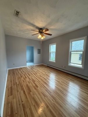 Empty room, Interior, Wood Texture Flooring