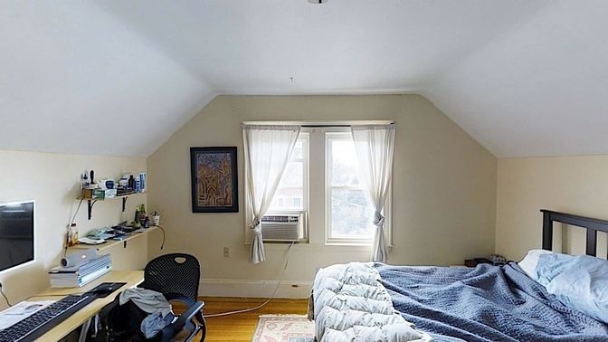 Bedroom, Home Office, Interior, Wood Texture Flooring