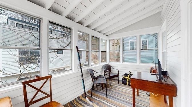 Home Office, Interior, Sun Room