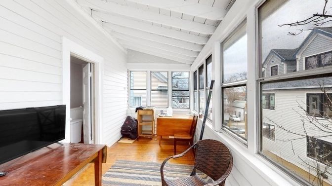 Dining room, Interior, Wood Texture Flooring