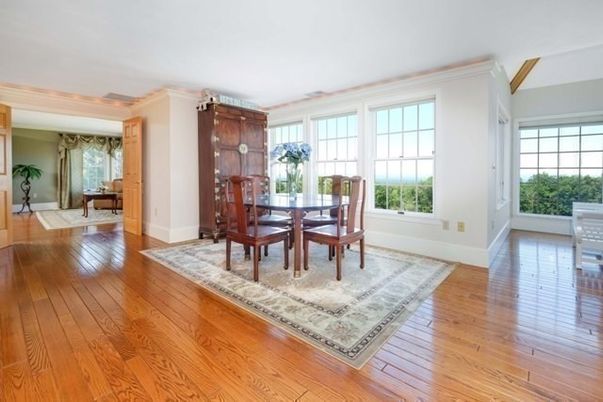 Dining room, Interior, Wood Texture Flooring