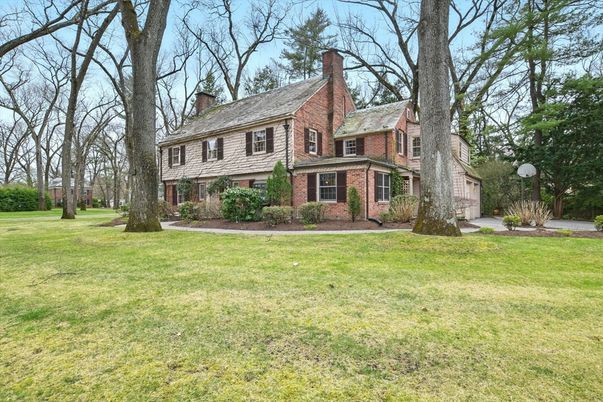 Backyard, Exterior, Facade, Brick Facade, Tudor Revival