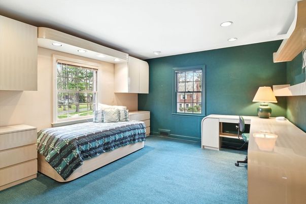 Bedroom, Home Office, Interior, Recessed Lighting