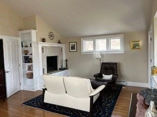 Fireplace, Interior, Wood Texture Flooring