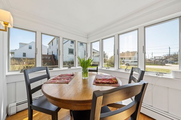 Dining room, Interior, Wood Texture Flooring