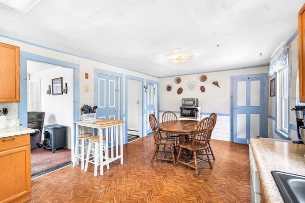 Dining room, Interior, Kitchen, Wood Texture Flooring