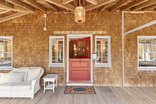 Exterior, Wood Texture Flooring