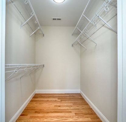 Interior, Walk-in Closets, Wood Texture Flooring