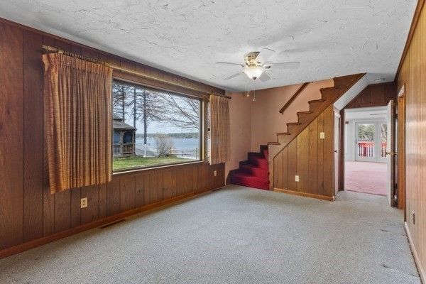 Empty room, Interior, Wooden Walls
