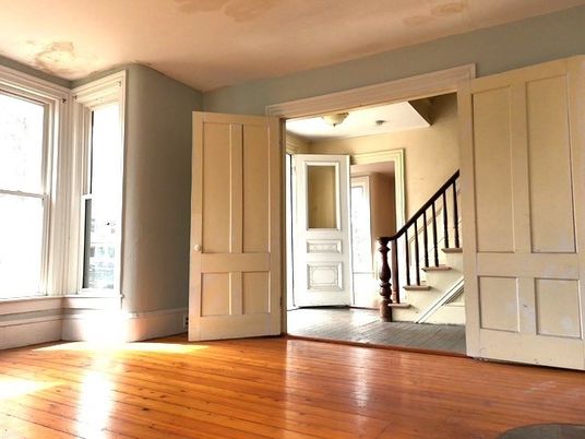 Empty room, Interior, Wood Texture Flooring
