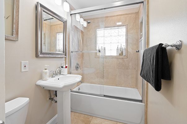 Bathroom, Glass Shower, Interior
