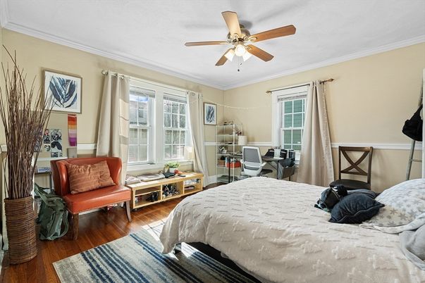 Bedroom, Home Office, Interior, Wood Texture Flooring