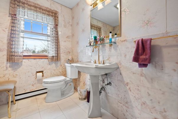 Bathroom, Interior, Marble Walls