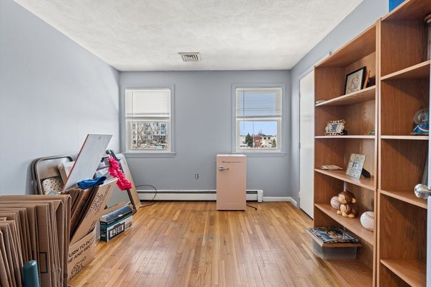 Fitness Equipment, Interior, Wood Texture Flooring
