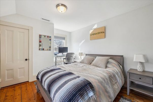 Bedroom, Home Office, Interior, Wood Texture Flooring