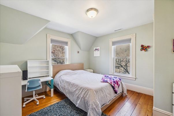 Bedroom, Home Office, Interior, Wood Texture Flooring