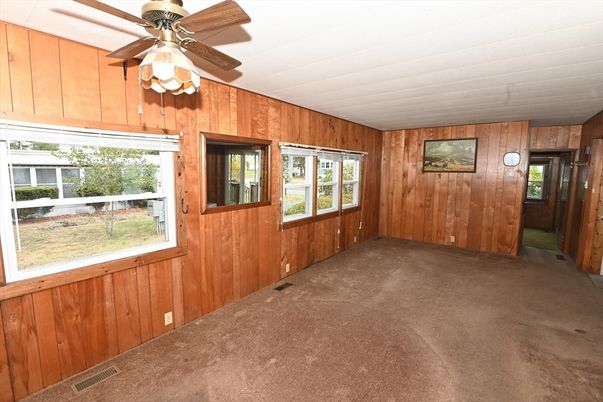 Empty room, Interior, Wooden Walls