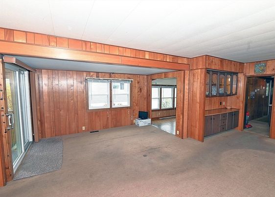 Empty room, Interior, Wooden Walls