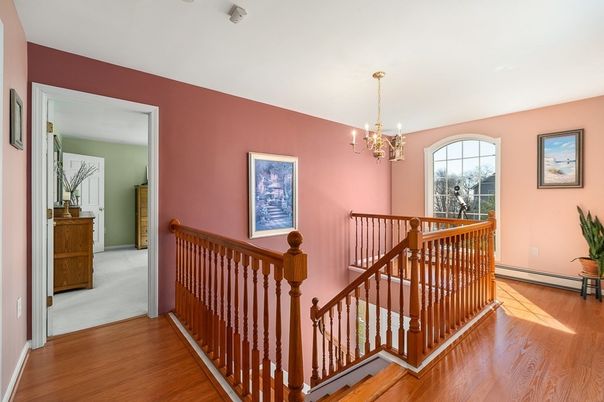 Chandelier, Interior, Wood Texture Flooring