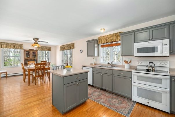 Dining room, Interior, Kitchen, Wood Texture Flooring