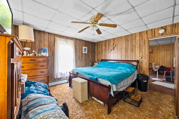 Bedroom, Interior, Wooden Walls