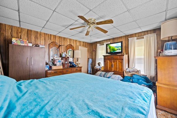 Bedroom, Interior, Wooden Walls