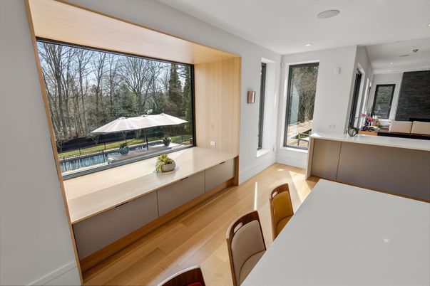 Interior, Recessed Lighting, Wood Texture Flooring