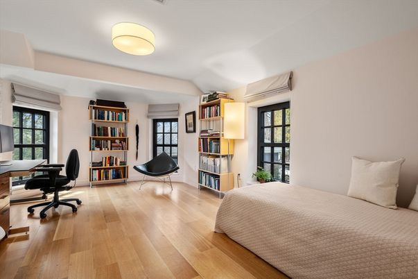 Bedroom, Home Office, Interior, Wood Texture Flooring