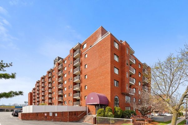 Exterior, Facade, Brick Facade, Condo Building