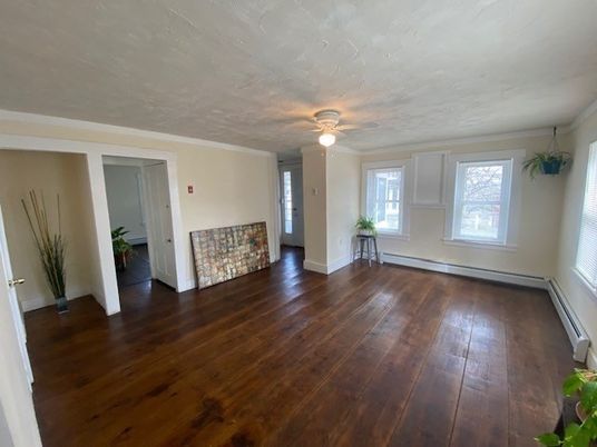 Empty room, Interior, Wood Texture Flooring