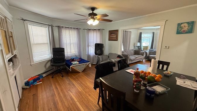 Dining room, Interior, Living room, Wood Texture Flooring