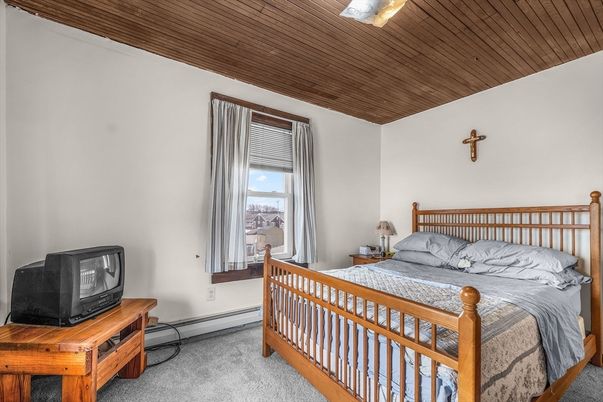 Bedroom, Interior, Wooden Ceilings