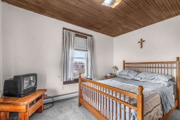 Bedroom, Interior, Wooden Ceilings
