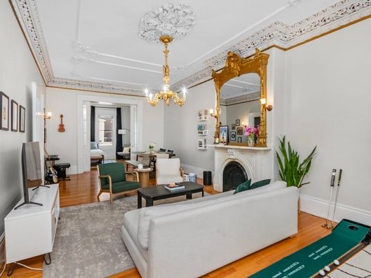 Chandelier, Fireplace, Interior, Living room, Wood Texture Flooring