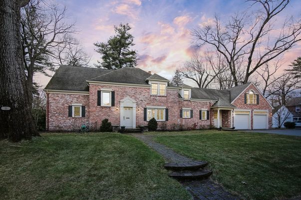 Attached, Exterior, Facade, Brick Facade, French Provincial