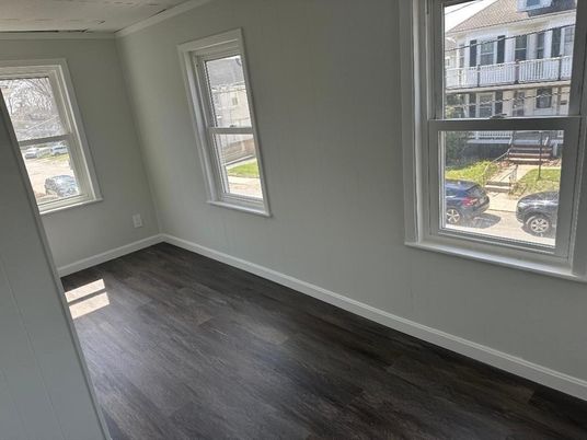 Empty room, Interior, Wood Texture Flooring