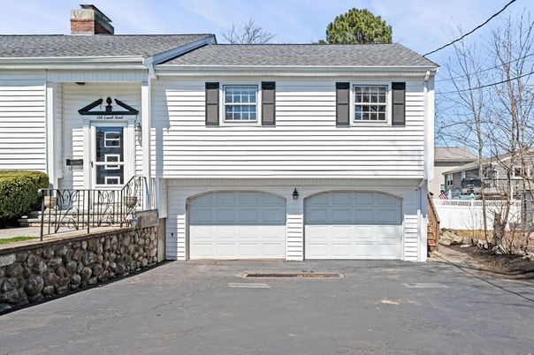Attached, Exterior, Facade, Raised Ranch