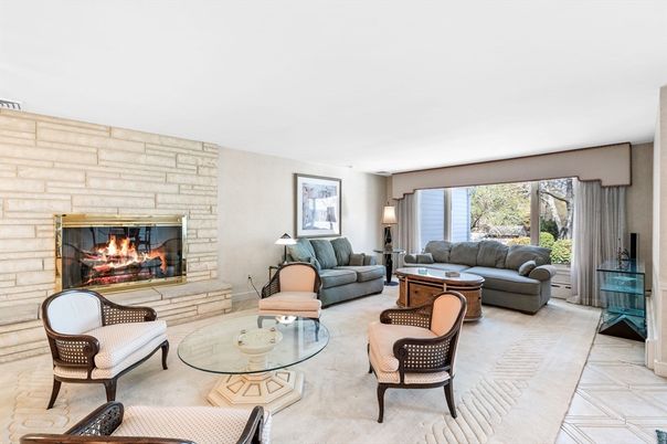 Fireplace, Interior, Living room, Stone Walls