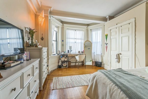 Bedroom, Home Office, Interior, Wood Texture Flooring