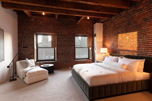 Bedroom, Interior, Stone Walls, Wooden Beams, Wooden Ceilings