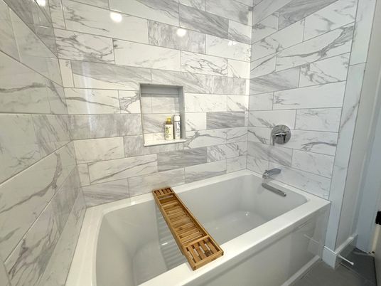 Bathroom, Interior, Marble Walls