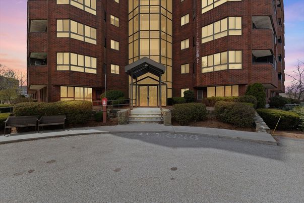 Exterior, Facade, Brick Facade, Condo Building