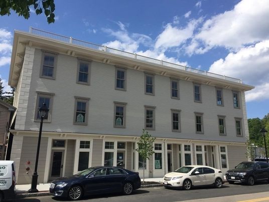Exterior, Facade, Condo Building